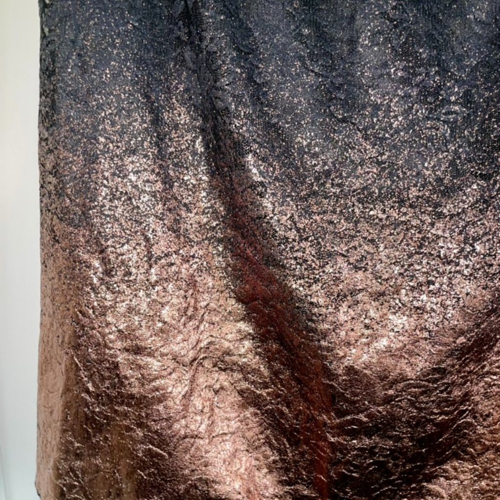 Lularoe Midi Skirt, 2XL, black & gold - Picture 7 of 7